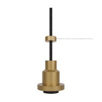 colgante dorado bombillas led