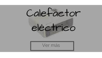 calefactor eléctrico