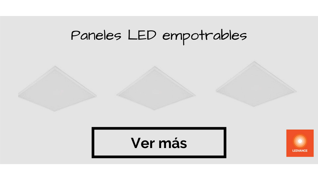 paneles led empotrables