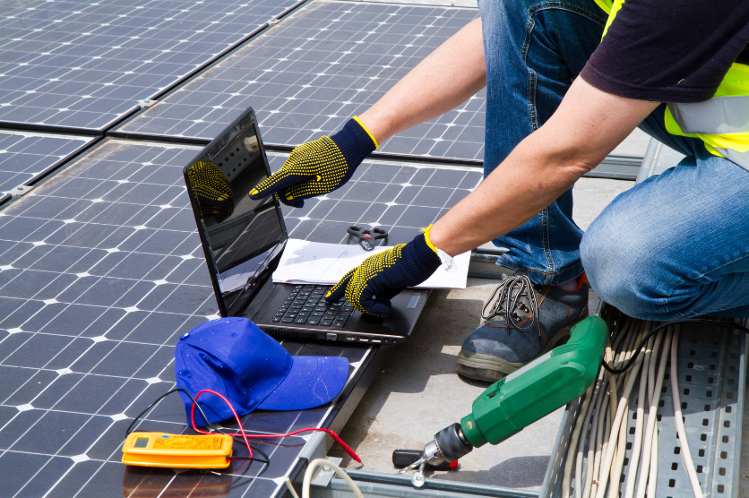 material solar fotovoltaico